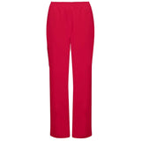 Dámské široké zdravotní kalhoty - RED CHERRY