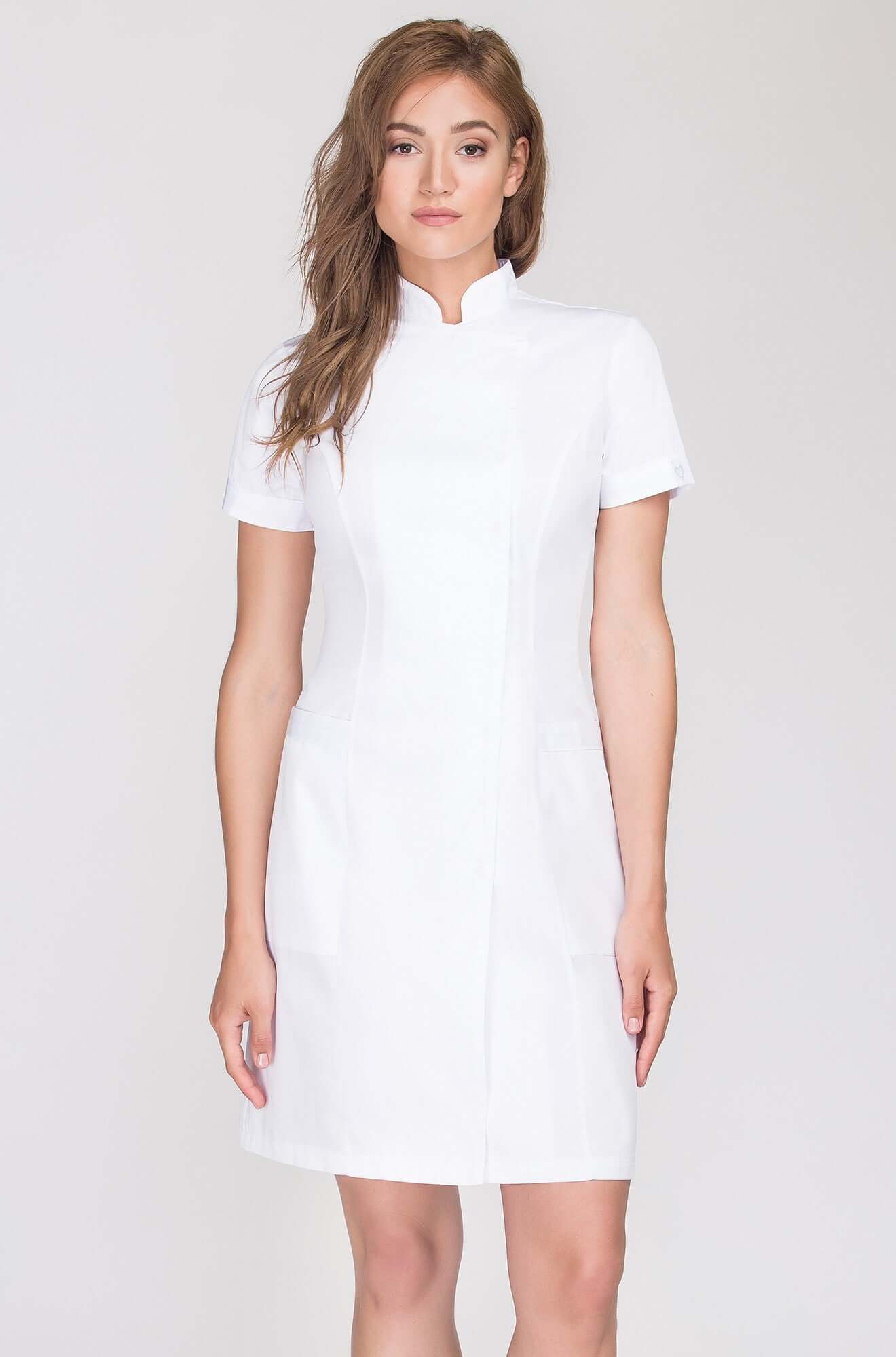 WHITE medical coat