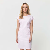 CAMILA white print cosmetic dress