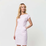 CAMILA white print cosmetic dress