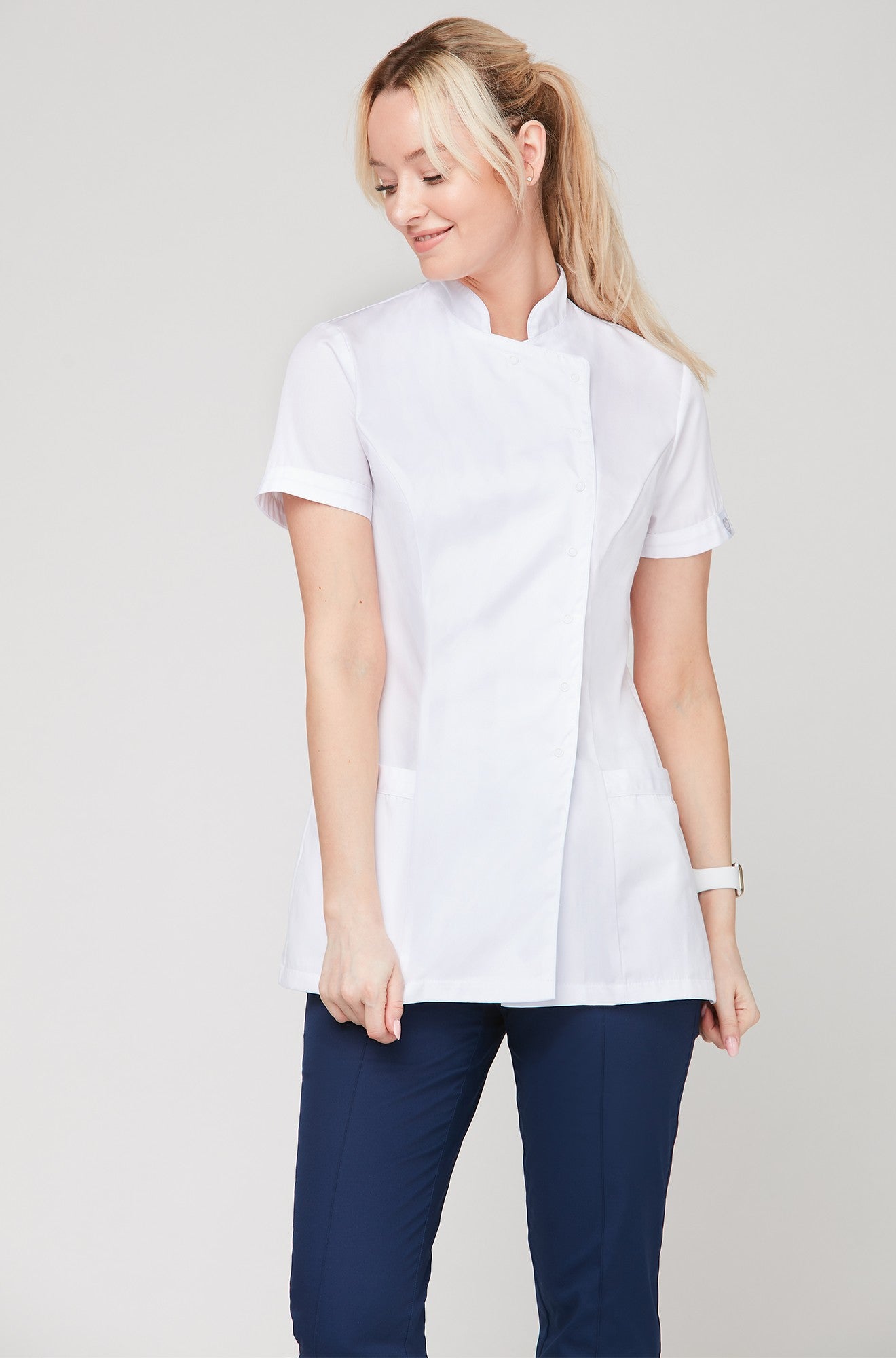 SPA 7 medical apron - WHITE
