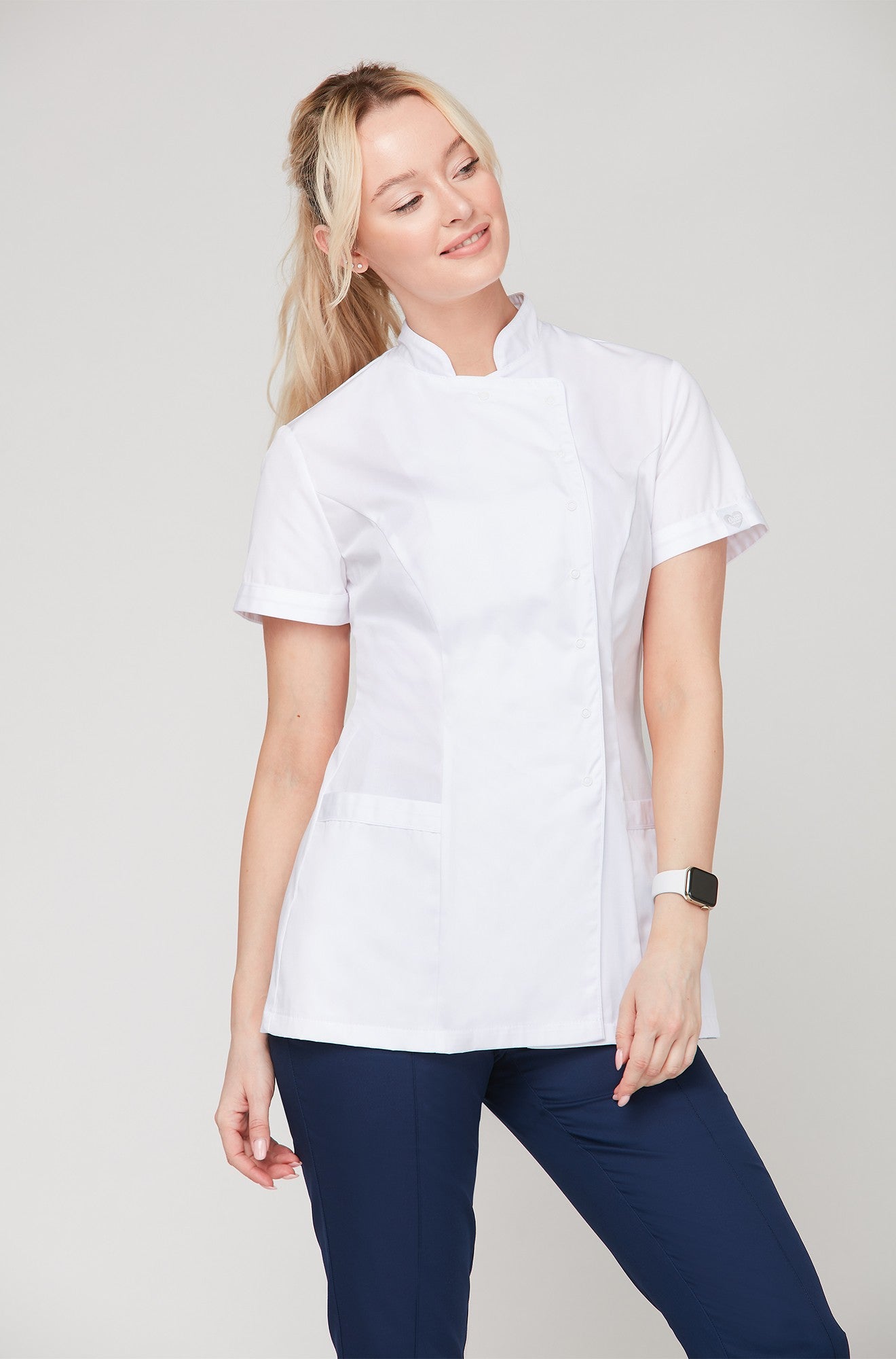 SPA 7 medical apron - WHITE