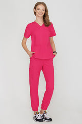 Medical joggers - FUCHSIA