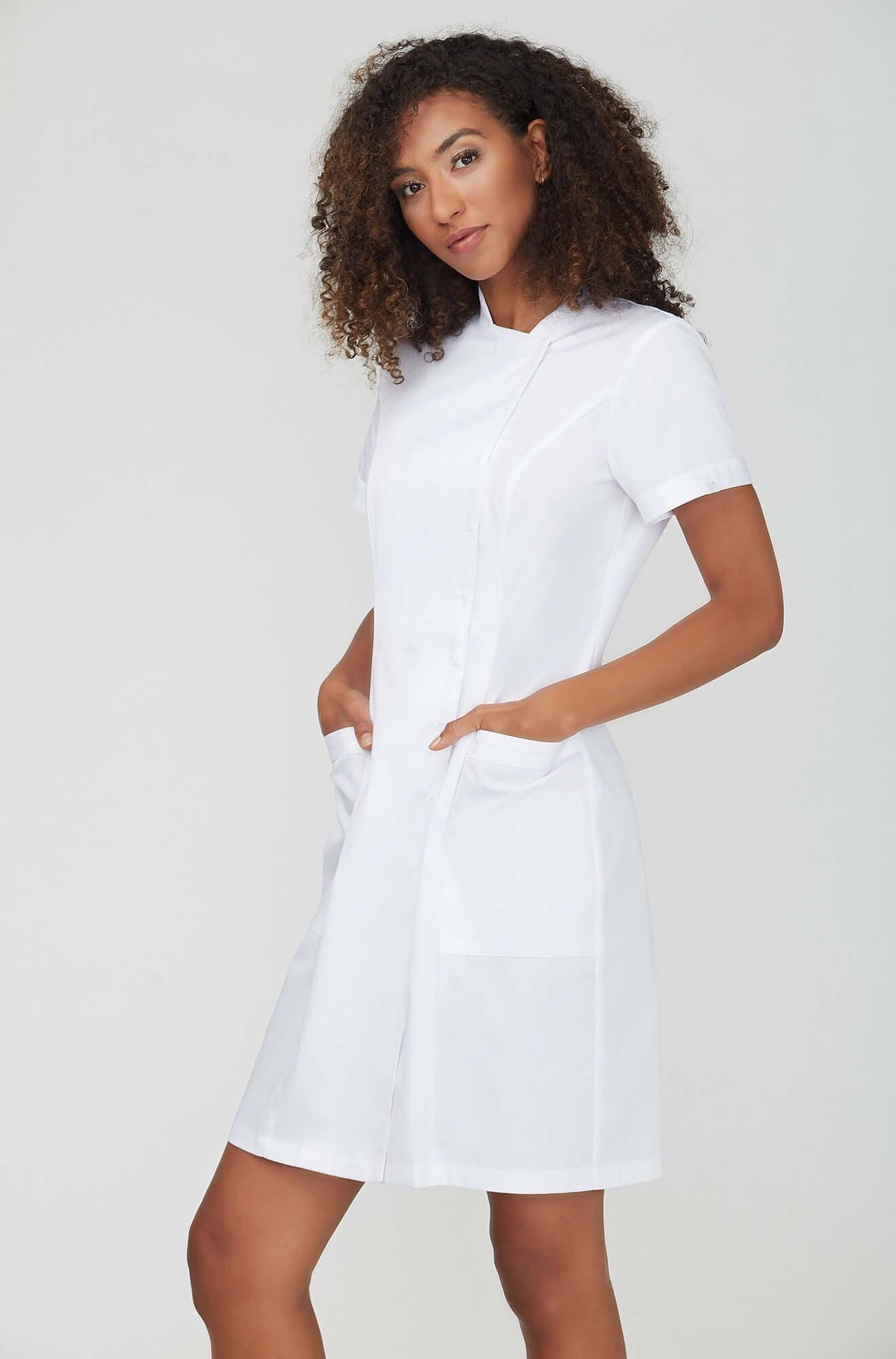 WHITE medical coat