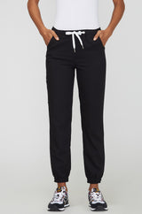 Medical jogger pants outlet - BLACK