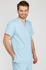 Bluza medyczna męska LOGAN - DREAM BLUE