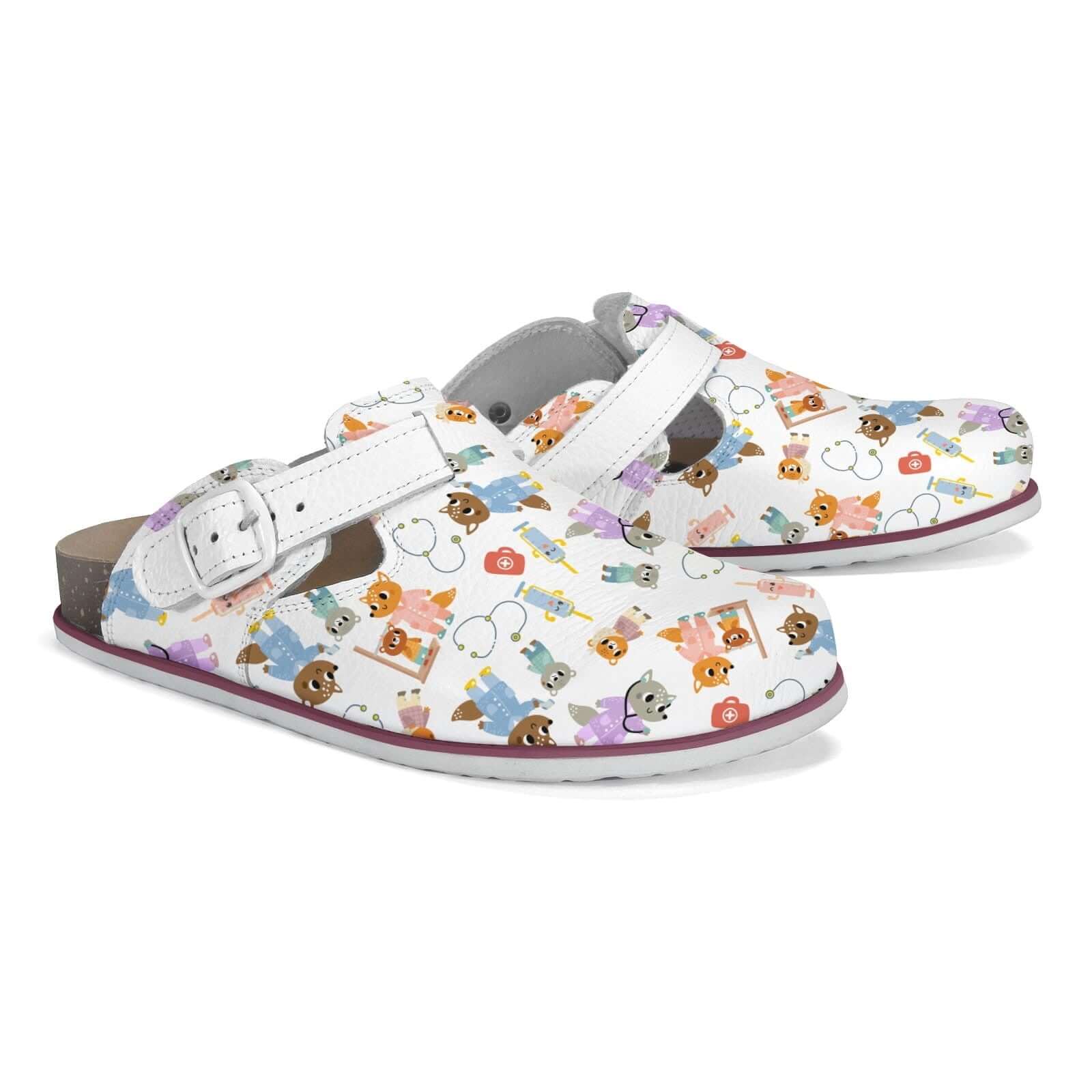 Skórzane chodaki medyczne PEDIATRA