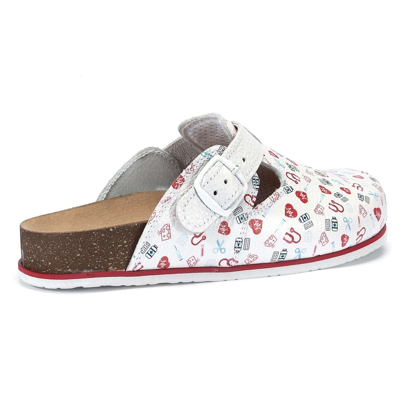 Skórzane chodaki medyczne ZABIEGOWY