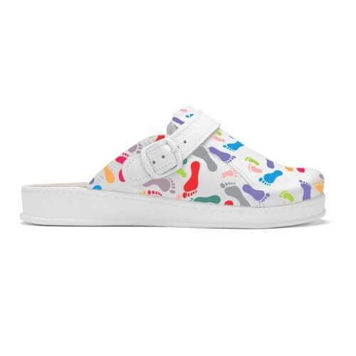 Skórzane chodaki medyczne PODOLOG