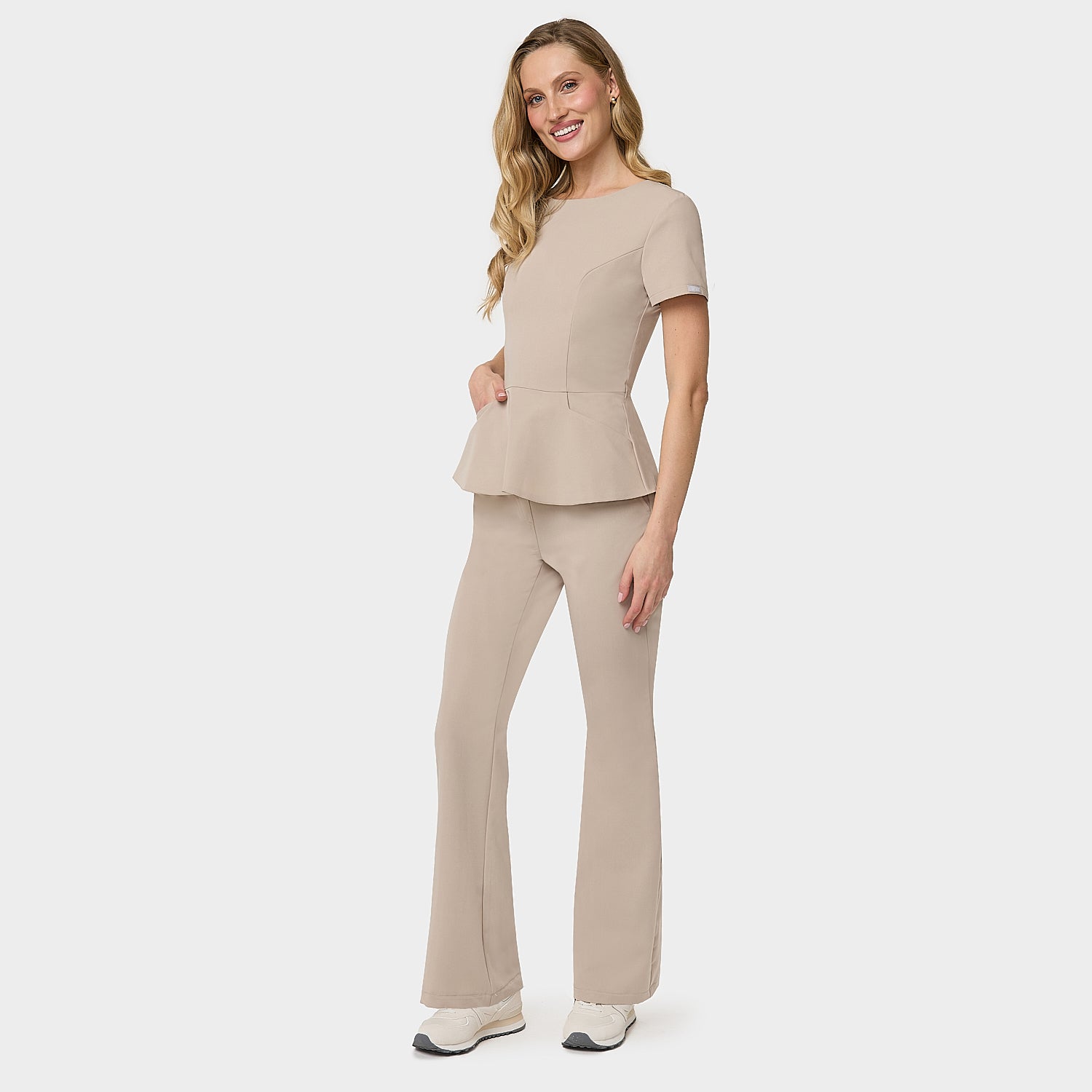 Mikina KIM Medical -Latte