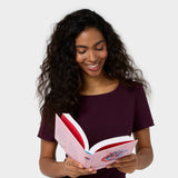 Damska bluza medyczna KIM Burgundy VenaUniformy