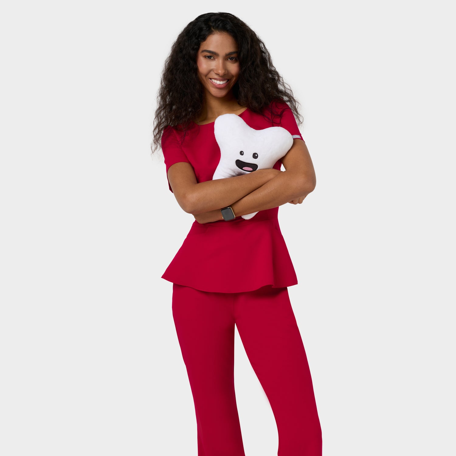 Mikina KIM Medical - ČERVENÁ TŘEŠŇOVÁ