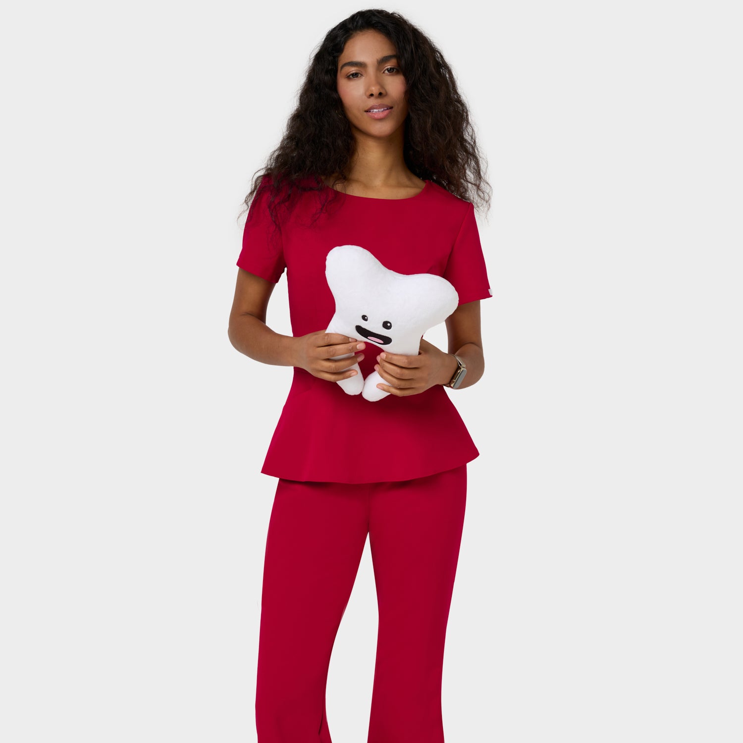 Mikina KIM Medical - ČERVENÁ TŘEŠŇOVÁ