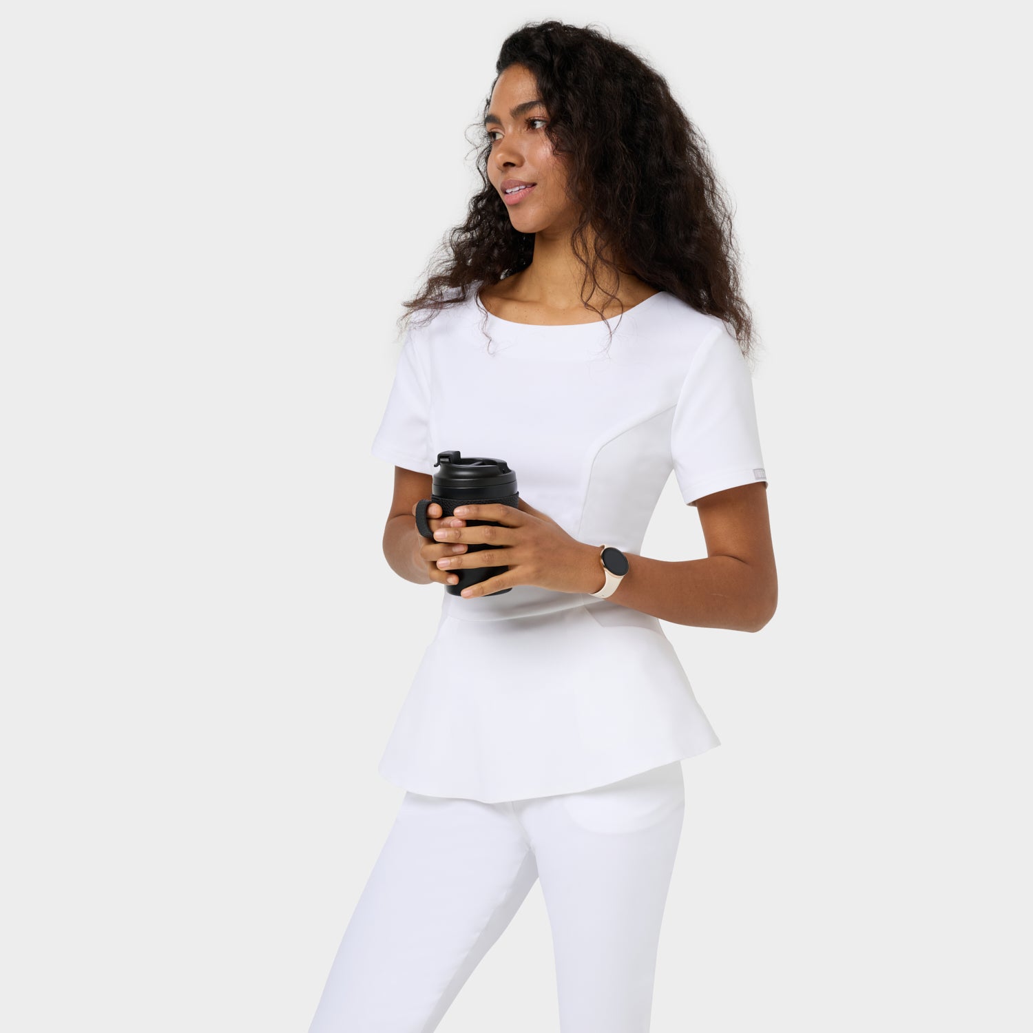 Mikina KIM Medical - BÍLÁ