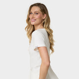 Bluza medyczna damska w kremowym kolorze