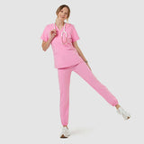 Bluza medyczna EMILY scrubs - CANDY PINK