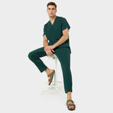 Spodnie medyczne męskie MOSS GREEN