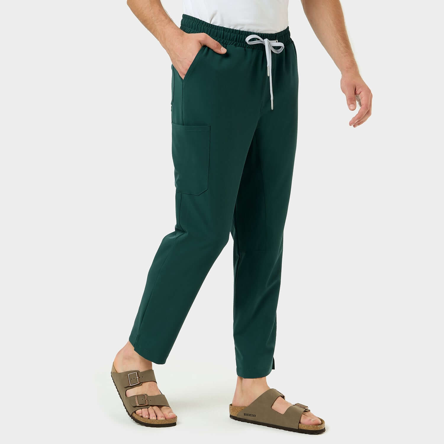 Spodnie medyczne męskie MOSS GREEN