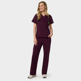 Bluza medyczna EMILY scrubs -BURGUNDY