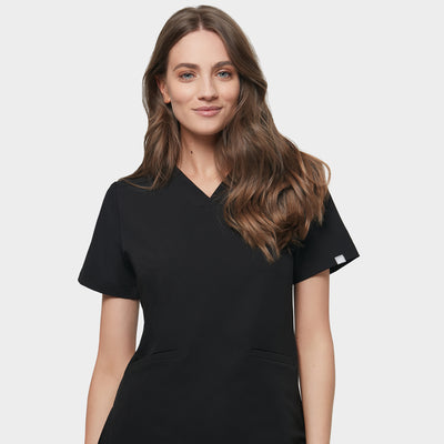 Bluza medyczna EMILY scrubs - BLACK