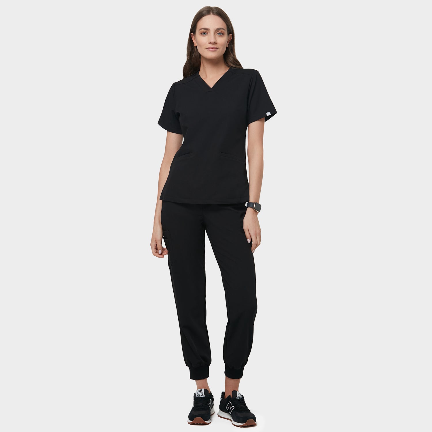 Bluza medyczna EMILY scrubs - BLACK
