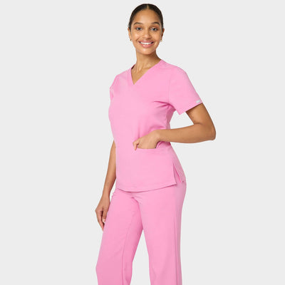 Bluza medyczna EMILY scrubs - CANDY PINK