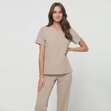 Bluza medyczna EMILY scrubs - LATTE