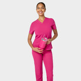 Bluza medyczna EMILY scrubs - RASPBERRY SORBET