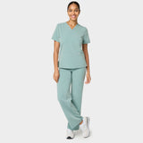 Bluza medyczna EMILY scrubs - SAGE GREEN