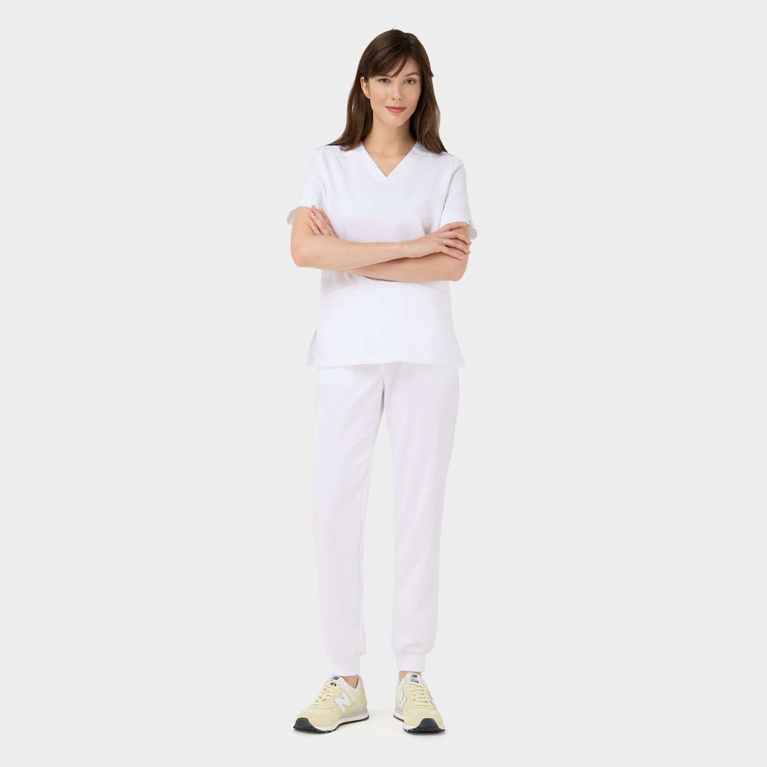 Bluza medyczna EMILY scrubs - WHITE