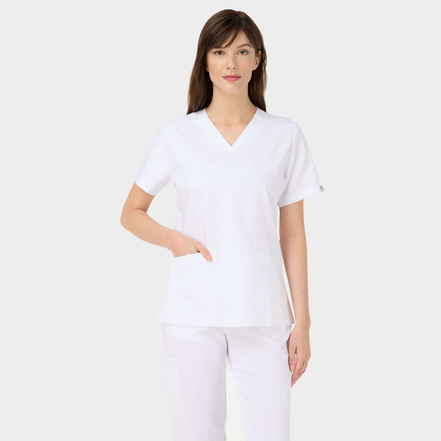 Bluza medyczna EMILY scrubs - WHITE