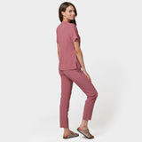 Bluza medyczna EMILY scrubs - WILD ROSE