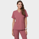 Bluza medyczna EMILY scrubs - WILD ROSE