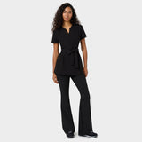 Wiązany fartuszek medyczny damskie SOPHIA w kolorze czarnym