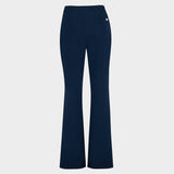 GRANATOWE SPODNIE MEDYCZNE FLARE VENA UNIFORMY TYŁ