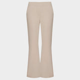 Spodnie medyczne damskie flare LATTE