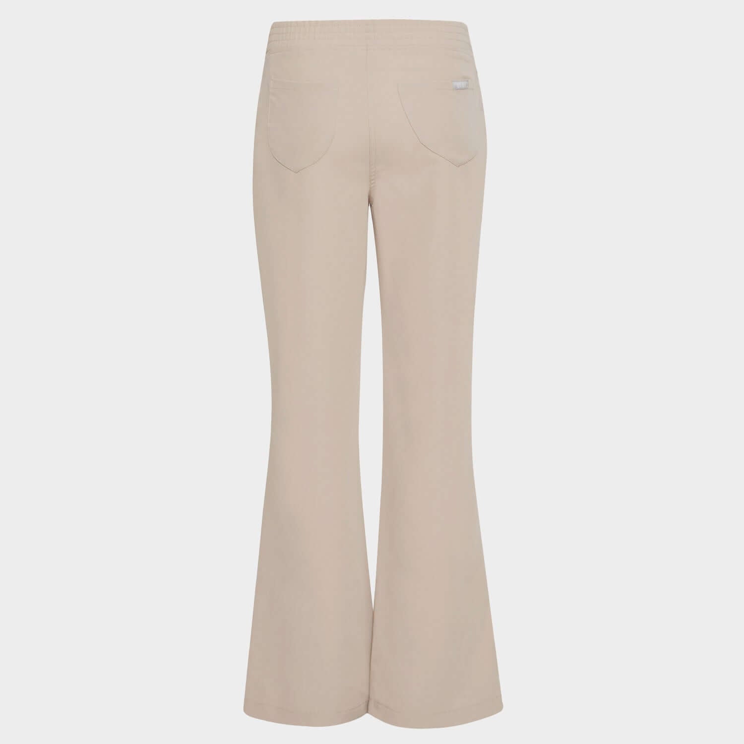 Spodnie medyczne damskie flare LATTE