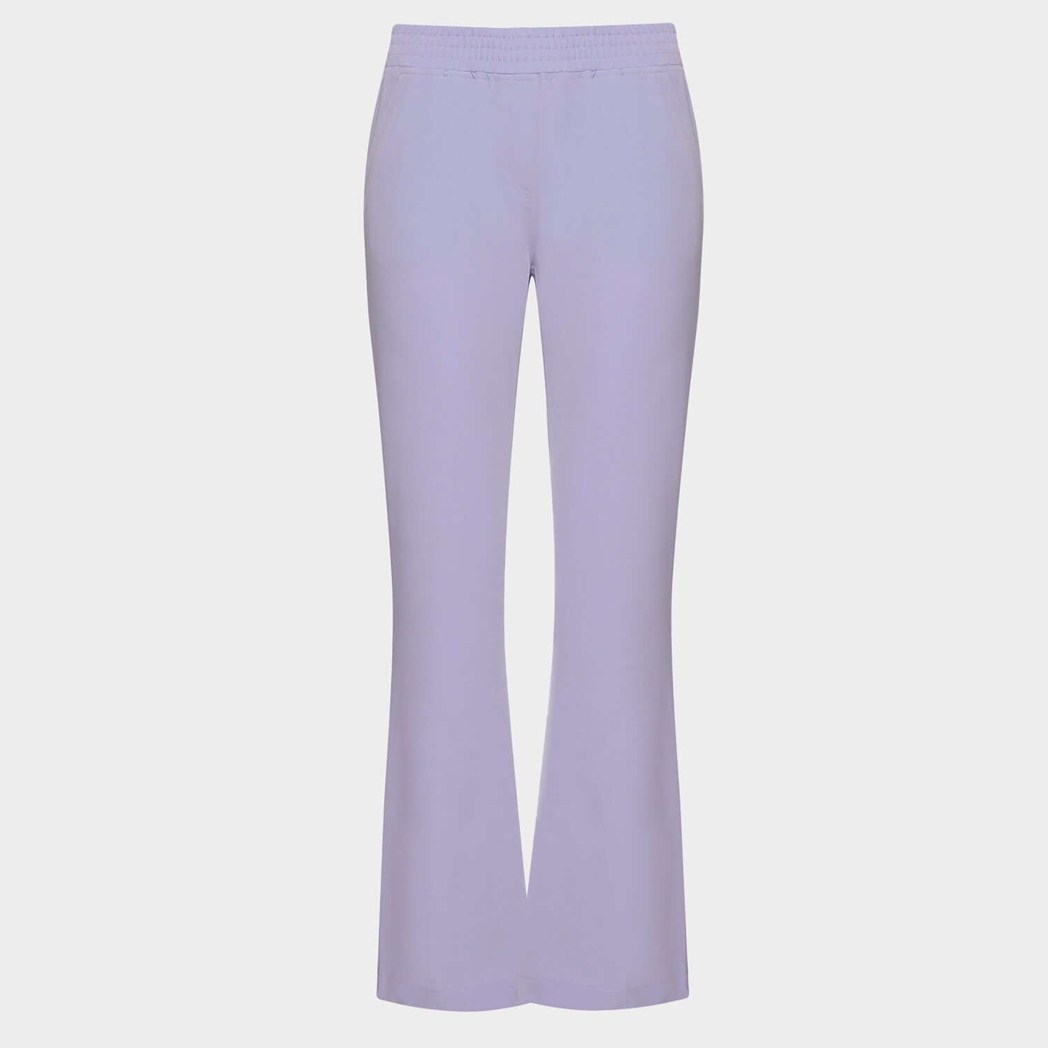 Spodnie medyczne damskie flare SOFT LILAC