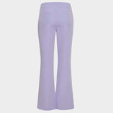 Spodnie medyczne damskie flare SOFT LILAC