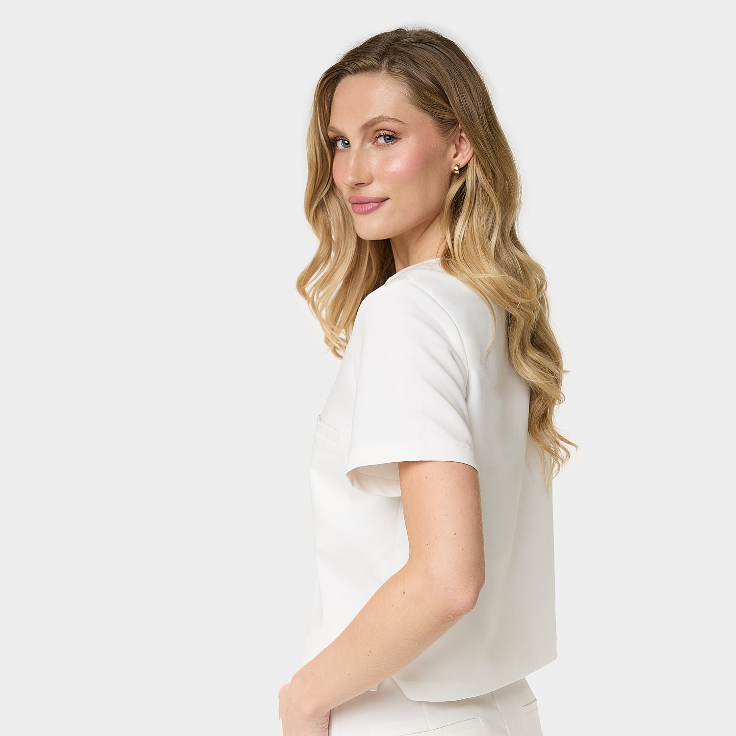 Bluza medyczna damska GAJA - CREAM