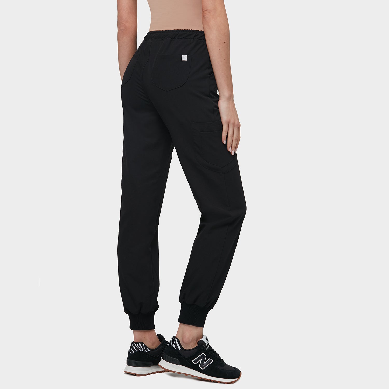 Spodnie medyczne joggery - BLACK