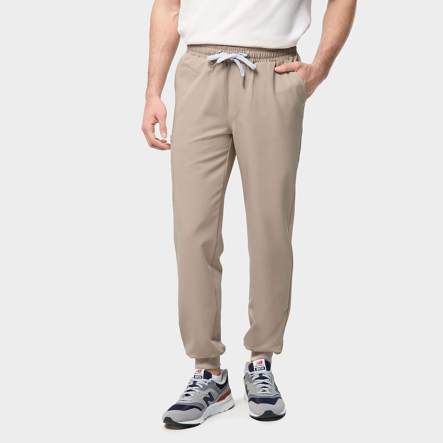 Spodnie Joggery męskie - LATTE