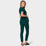 Fartuszek medyczny KATE - MOSS GREEN