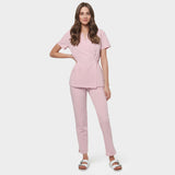 Fartuszek medyczny KATE - PASTEL PINK