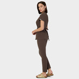 Fartuszek medyczny KATE - MILK CHOCOLATE