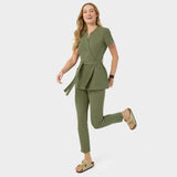 Medical apron SOPHIA - OLIVE 