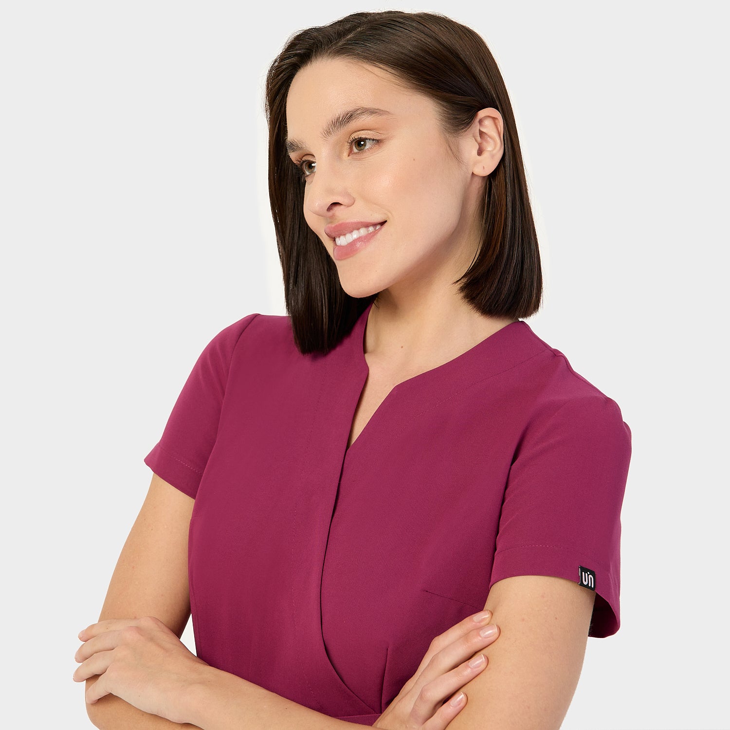 Fartuszek medyczny wiązany SOPHIA - SANGRIA