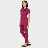 Fartuszek medyczny wiązany SOPHIA - SANGRIA