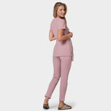 Fartuszek medyczny wiązany SOPHIA - BLOSSOM PINK