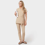 Fartuszek medyczny wiązany SOPHIA - CARAMEL